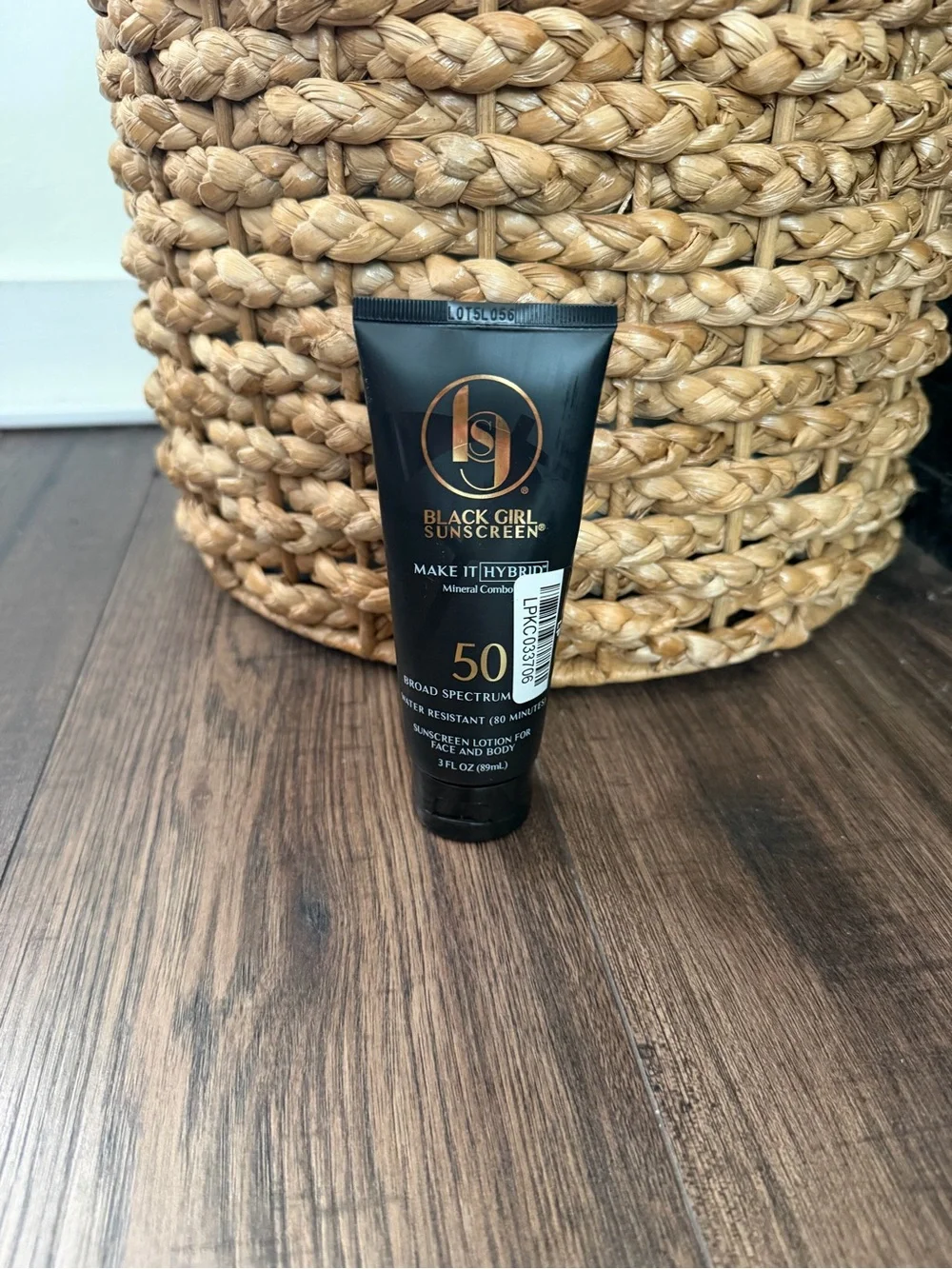 Black Girl Sunscreen Make it Hybrid with Zinc and Lavender spf 50 3oz new